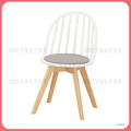 布面實木造型椅〈Q5441879-2 〉