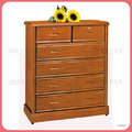 樟木色半實木3.5尺五斗櫃〈Q589176-04 〉