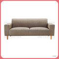 淺咖啡色布三人沙發〈Q589261-19〉
