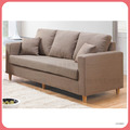 淺咖色三人布沙發〈Q589256-07 〉