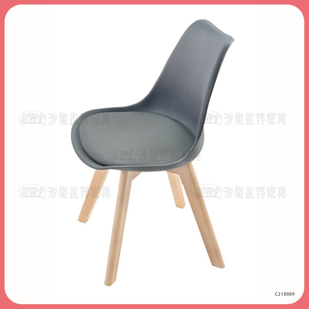 實木腳造型椅〈Q489420-04〉