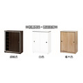 2.7尺橡木色塑鋼鞋櫃〈Q589447-09 〉_1