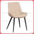 米白皮面餐椅〈Q577695-15 〉