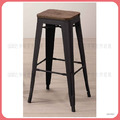 工業風吧台椅〈Q577684-6 〉
