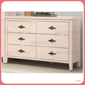 水洗白色六斗櫃〈Q577881-3〉
