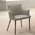 淺灰休閒椅〈Q546B236-02〉