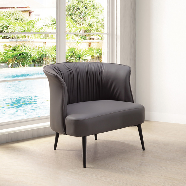 深灰休閒椅〈Q546B231-05〉