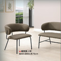 駝色單人椅〈Q577508-1〉