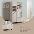 淺木色3.9尺屏風鞋櫃〈Q577571-3〉