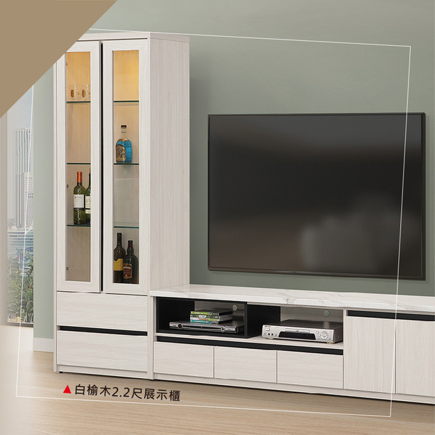 2.2尺展示櫃〈Q577590-1〉