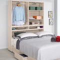 5尺衣櫃式多功能雙人床〈Q5441113-1〉