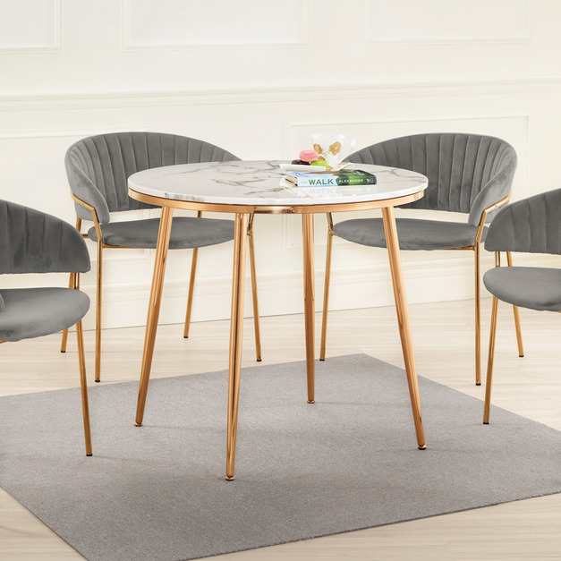 2.7尺原石休閒桌椅〈Q5441833-1〉