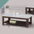 胡桃色仿石大茶几〈Q589279-01〉