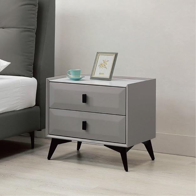 岩板床頭櫃〈Q546B11-01〉