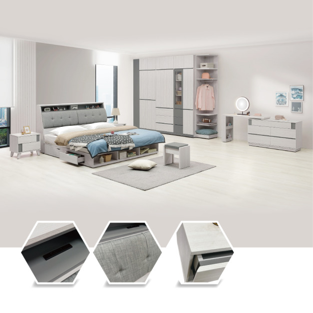 5尺床組(有6尺)〈Q546B37〉