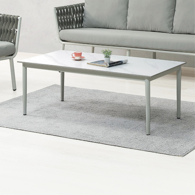 戶外岩板茶几〈Q546B243-03〉