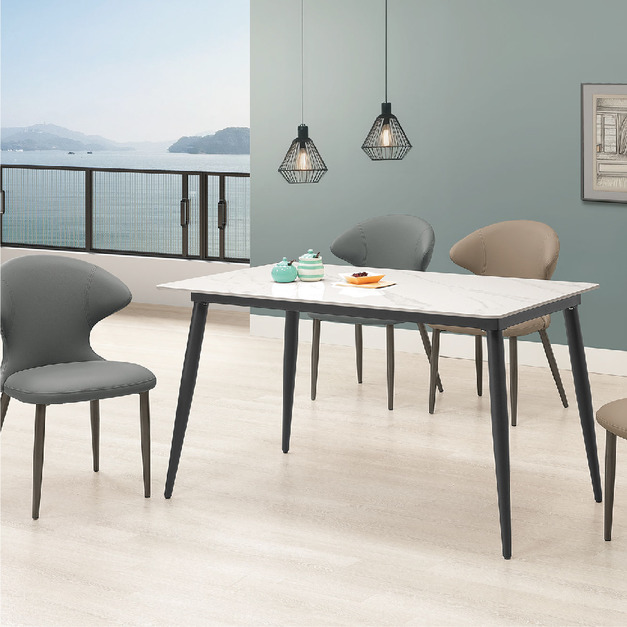 4.3尺岩板餐桌〈Q577666-4〉