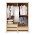 半實木洗白5X7推門衣櫃〈Q577709-6〉_1