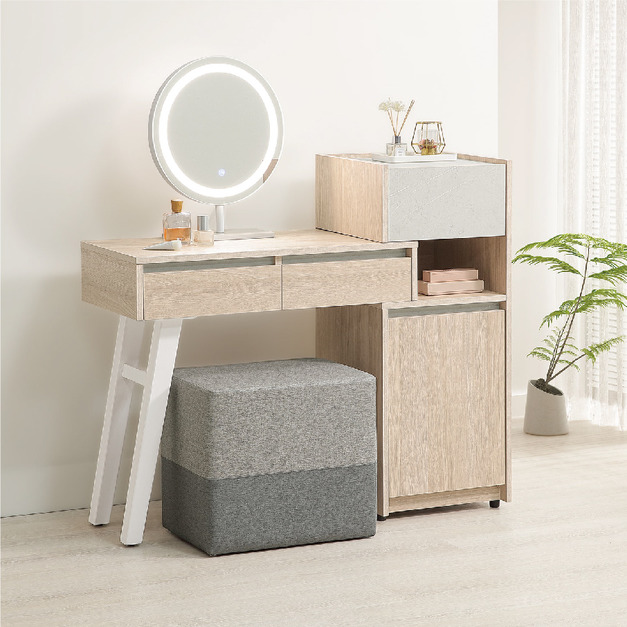 白魚木雙色伸展鏡台〈Q577735-6〉