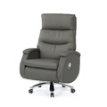 牛皮辦公椅(黑色灰色)〈Q5441636-1〉_2