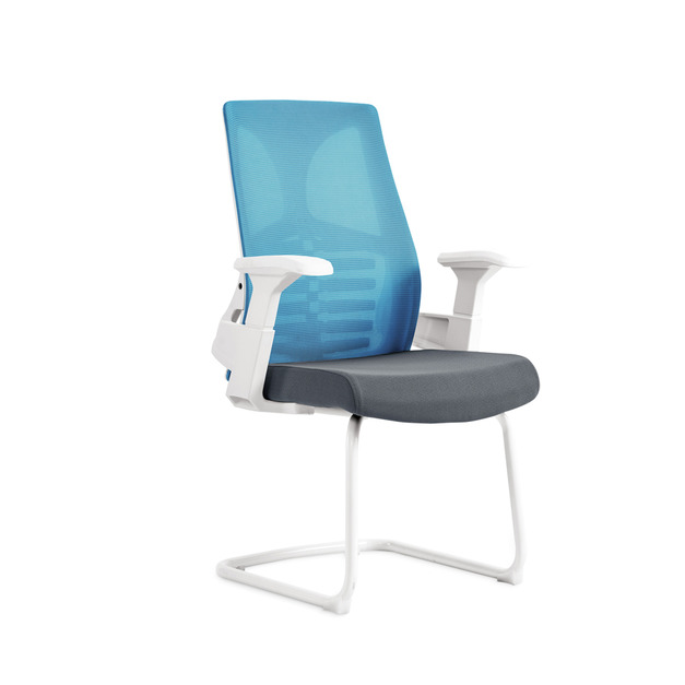 洽談椅白色(布)〈Q5441665-3〉