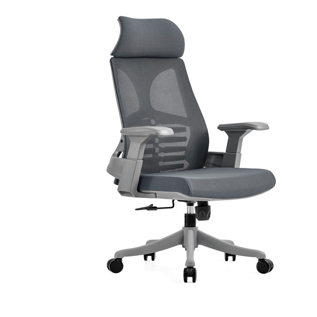 高背網椅(灰色布)〈Q5441665-4〉