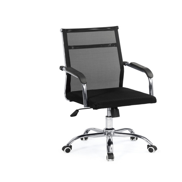 黑色布網椅〈Q5441676-3〉