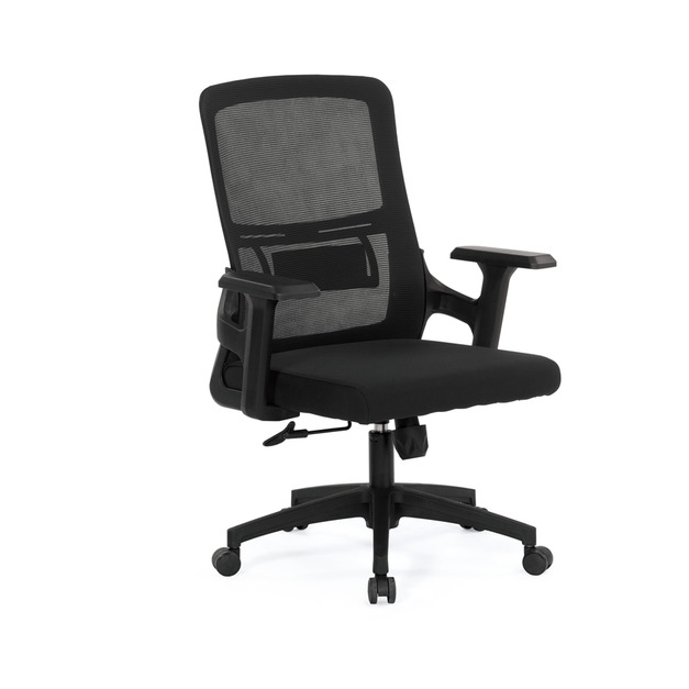 黑色布網椅〈Q5441676-4〉