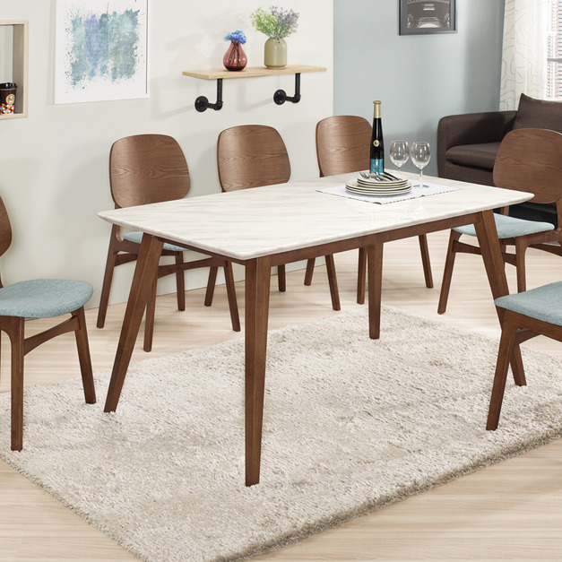 5尺/4.6尺/4.3/4尺原石餐桌〈Q5441778-1〉