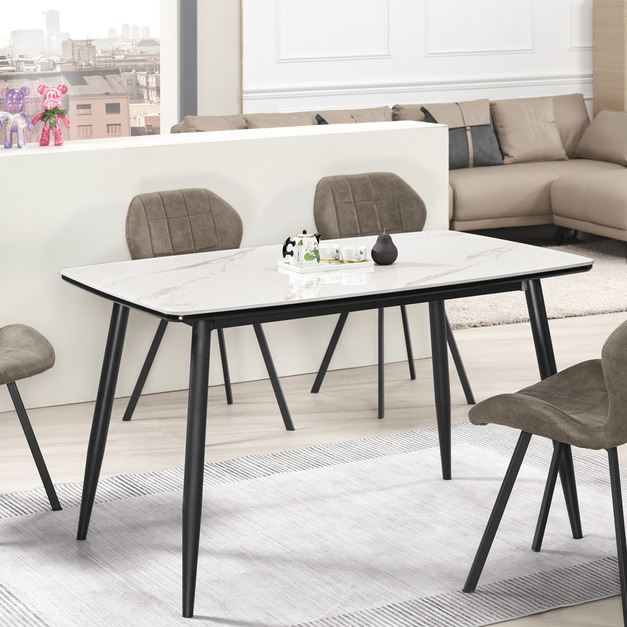 4尺岩板餐桌〈Q5441802-1〉