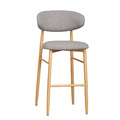高吧椅(米/灰)(五金腳)〈Q5441883-5〉_1
