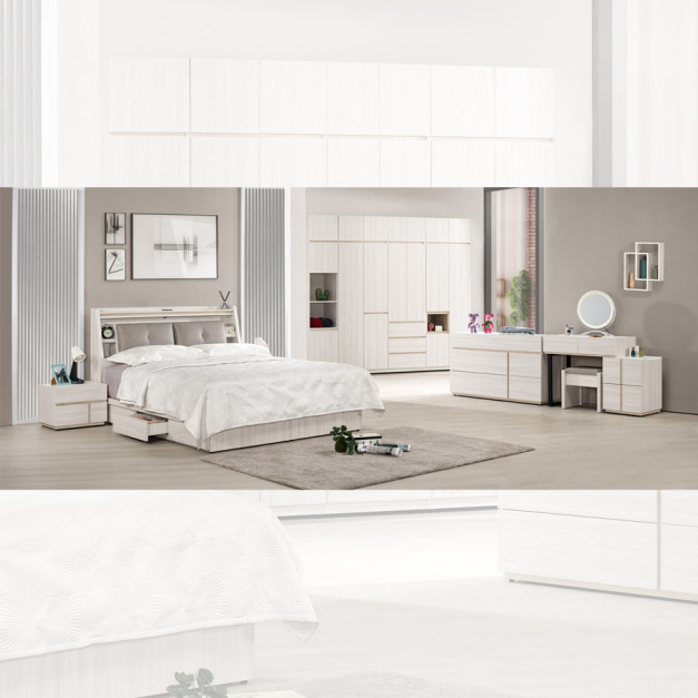 被櫥式雙人床組〈Q5441003〉