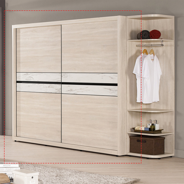 5尺拉門衣櫃〈Q5441130-3〉