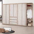 9.5尺組合衣櫃(全組)〈Q5441231-1〉