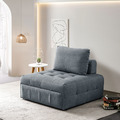 灰色布沙發床〈Q577515-1〉