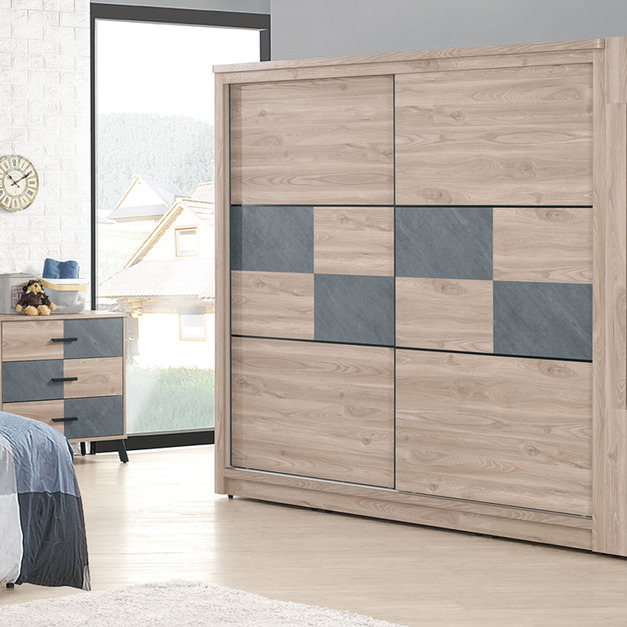 7X7推門衣櫃〈Q577796-1〉