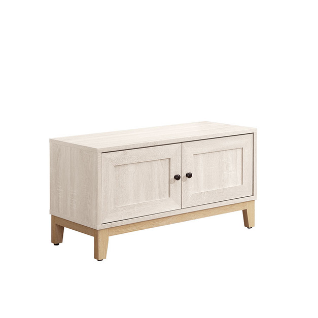 鋼刷白2.6尺座鞋櫃〈Q577952-3〉