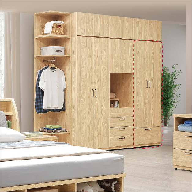 2.5X6.5單吊衣櫃〈Q5899-15〉