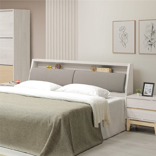 5尺貓抓皮床頭箱(有6尺)〈Q58929-03〉