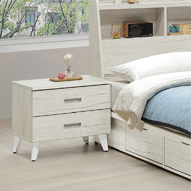 1.7尺淺橡色床頭櫃〈Q58932-04〉