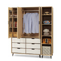 5.3X7尺邊櫃組合衣櫥〈Q589204-01〉_1