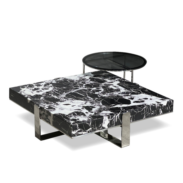 仿大理石茶几〈Q589276-01〉