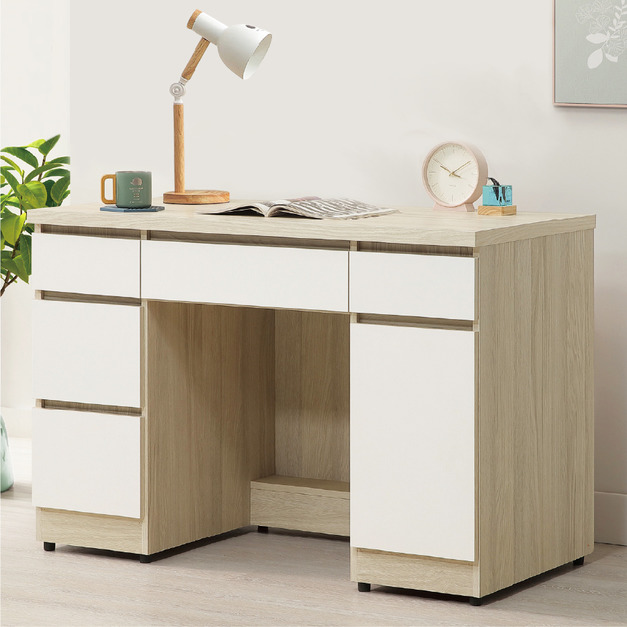 4尺雙色辦公桌〈Q589359-02〉