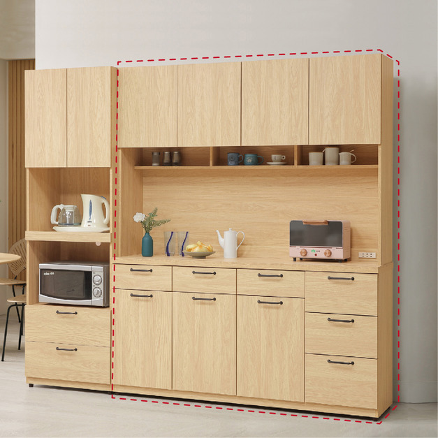 5.3尺餐櫃全組〈Q589365-03〉