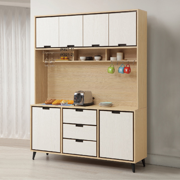 5尺餐櫃(全組)〈Q589369-01〉