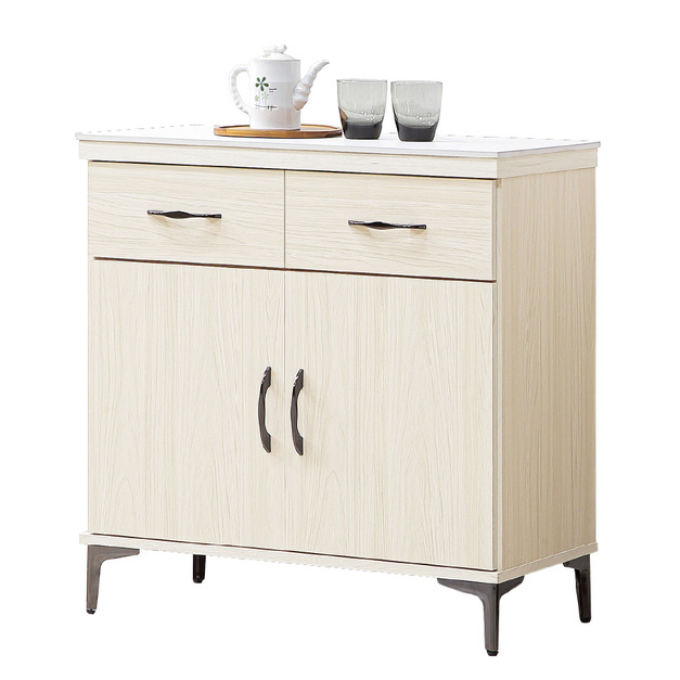 2.7尺岩板餐櫃下座〈Q589376-10〉