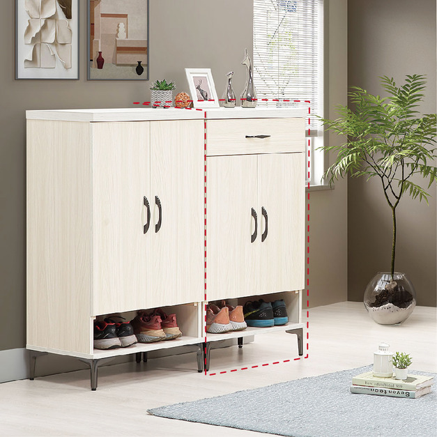 2X3.5尺有抽鞋櫃〈Q589439-02〉