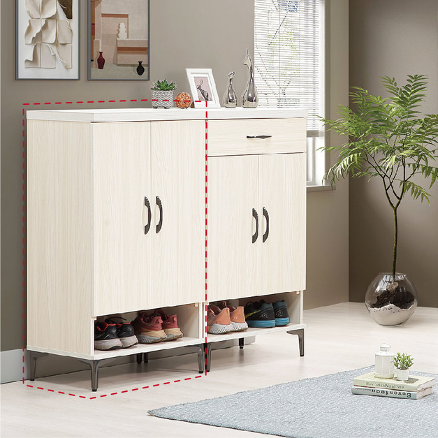 2X3.5尺無抽鞋櫃〈Q589439-01〉