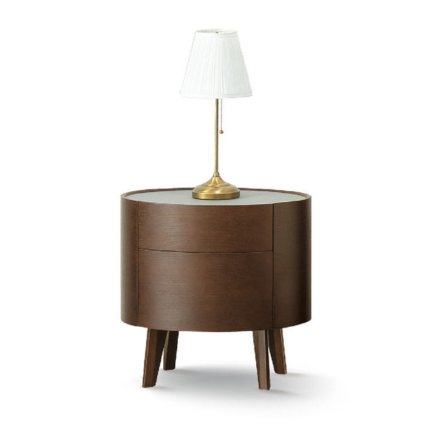 玻璃面床頭櫃│Q646A17-07