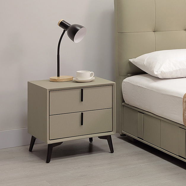 乳膠皮革床頭櫃│Q646A12-04